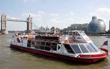 Riverboat services in london