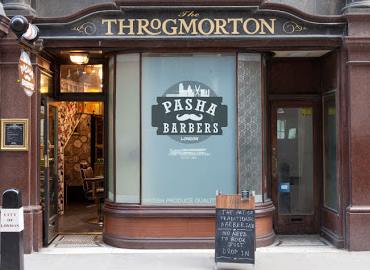 Pasha Barbers, Throgmorton Street